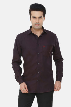 Donzell Brown Pure Cotton Formal Shirt, Feature : Anti-Shrink, Breathable