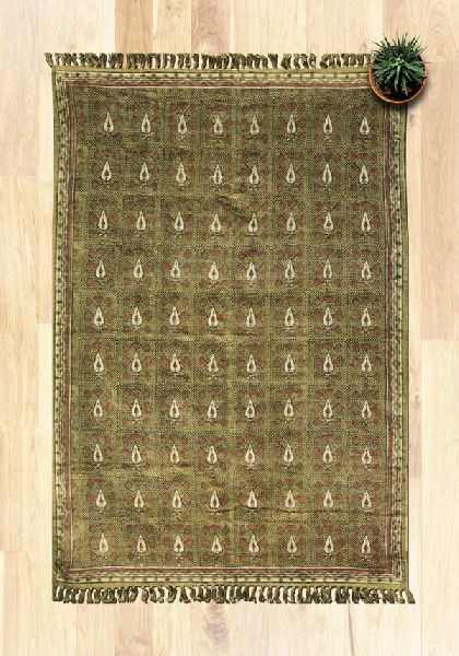 Dhara &ndash; Handmade Cotton-Rug