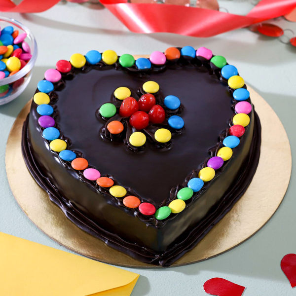 Choco Heart Glory Cake