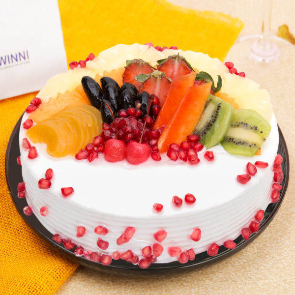 Fruit Fresca Cake, Packaging Type : Curated Box, Paper Box