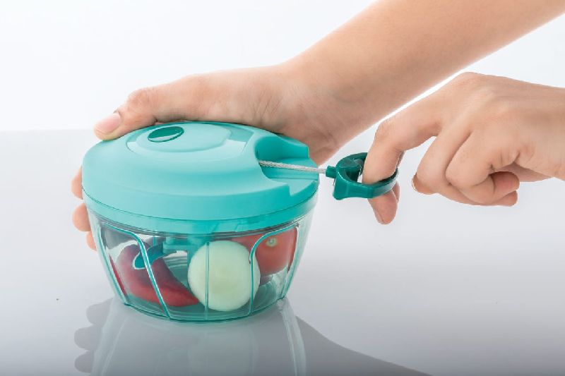Stainless Steel Plastic Handy Chopper, for Kitchen Use, Capacity : 500ml