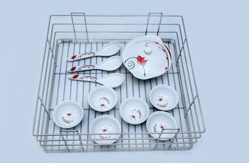 Stainless Steel Kitchen Utensils Basket, Feature : Easy To Carry