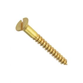 Zinc Plated Brass Shaved Head Wood Screws, for Corrosion Resistant, Size : Multisizes