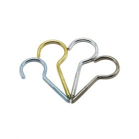 Carbon Steel Open Eye Hooks, for Furniture, Feature : Durable, Rust Proof