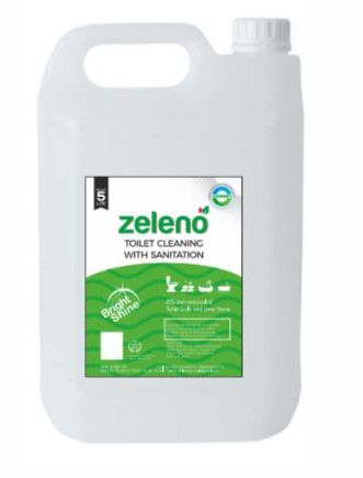 Zeleno Toilet Cleaner, Packaging Type : Plastic Can