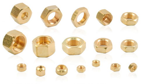 Alumunium hex nut, Length : 10-20mm