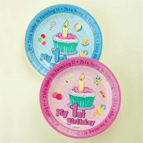 Printed Party Paper Plate, Feature : Light Weight