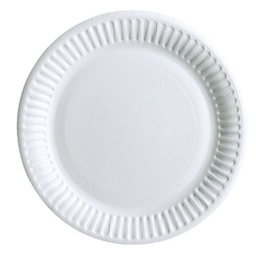 White Paper Plate