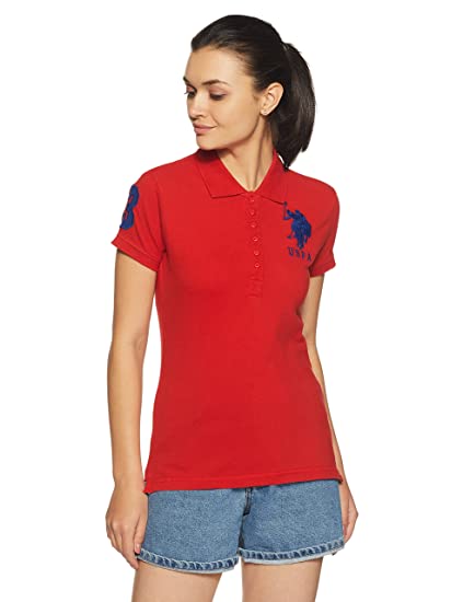 Cotton Women Polo T-Shirt, Feature : Easily Washable, Quick Dry
