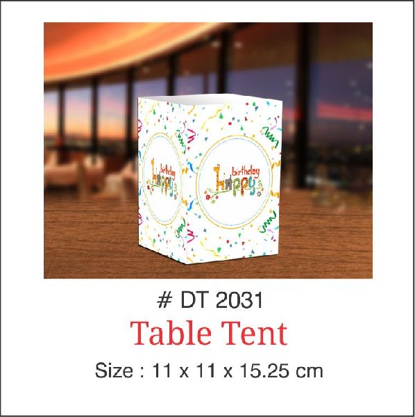 Anniversary Table Tent