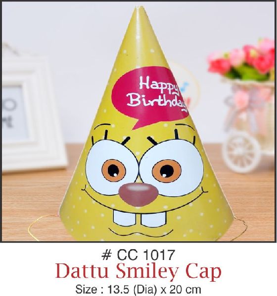 Birthday Dattu Smiley Cap