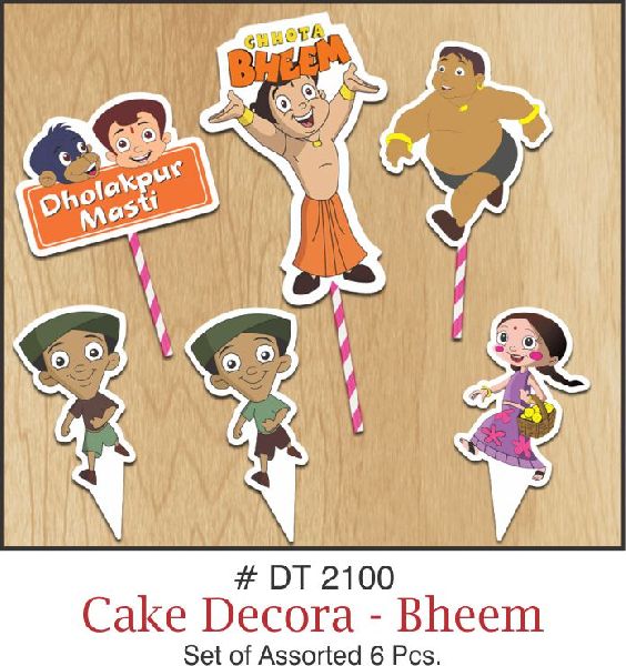 Signative paper Cake Decora (Bheem)
