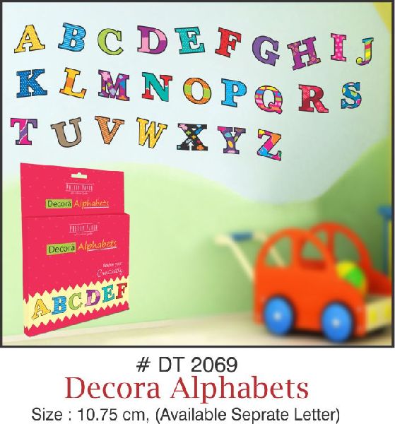 Paper Decora Alphabets