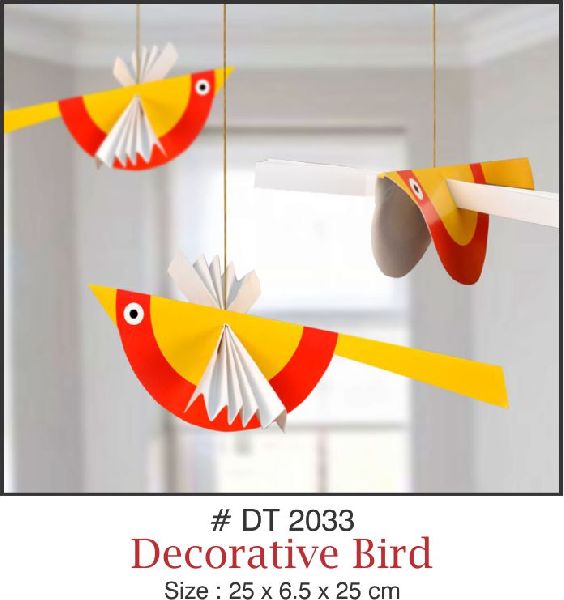 Polished Paper Decorative Bird, Style : Modern