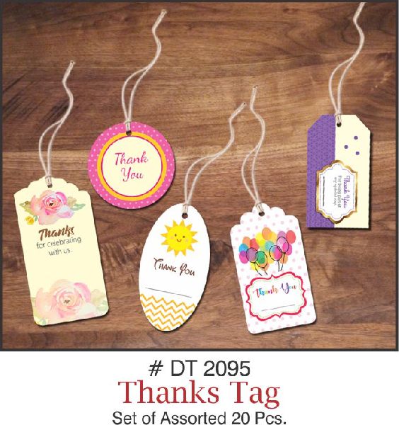 Printed Paper Hang Tag, Feature : Attractive Pattern