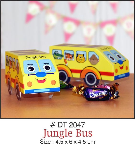 Paper jungle bus