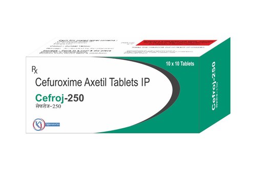 Cefroj Cefuroxime Axetil Tablets, Packaging Type : Box