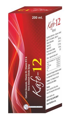 Kafe -12 Syrup, Packaging Type : Box