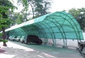 Plastic Car Parking Shades