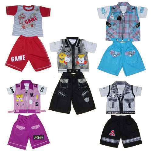 Printed Cotton Kids Baba Suit, Feature : Comfortable, Easily Washable, Embroidered, Impeccable Finish