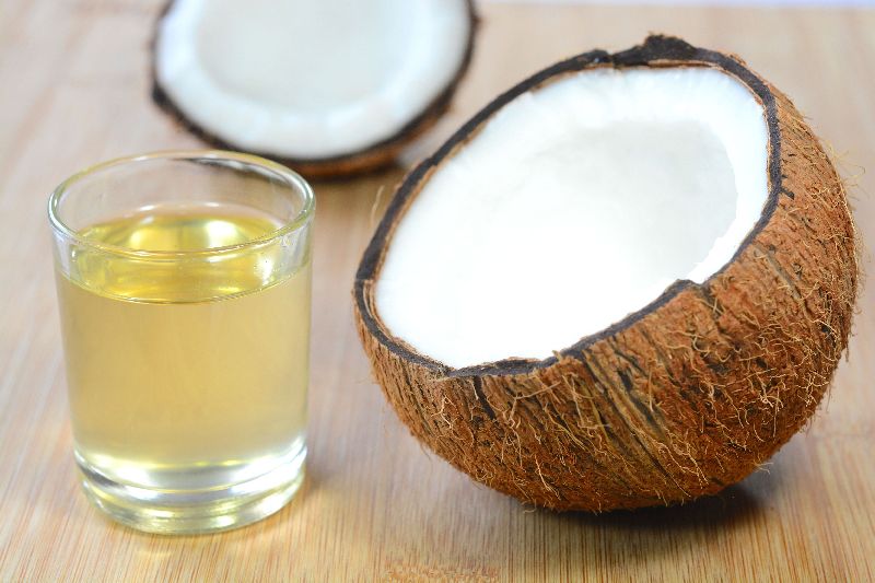 Liquid pure coconut oil, for Cooking