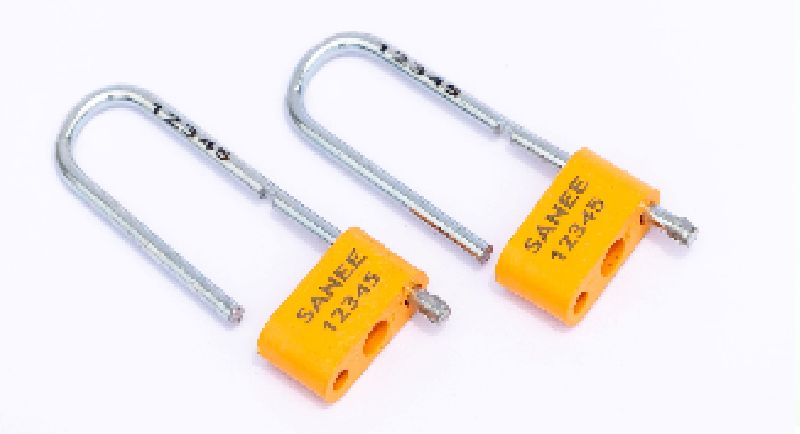 Polished Plastic Padlock Security Seals, Certification : ISI Certified