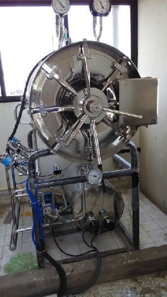 Cylindrical Steam Sterilizer