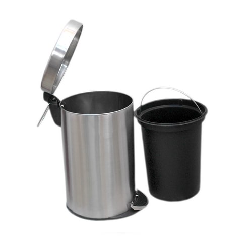 Stainless Steel Plain Pedal Dustbin, for Office, Home, Hotel, etc