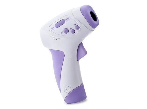 Infrared Thermometer, for Hospital, Personal, Feature : Tri-Color Backlit Prompt, Intelligent Temperature Alert