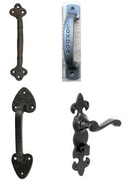 Polished Brass door handles, Color : Black, Grey