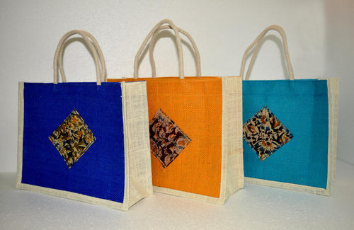 Wedding Return Gift Jute with Embroidery Pouch Potli Bag Thamboolam Bags -  10 x 7 Buy Now