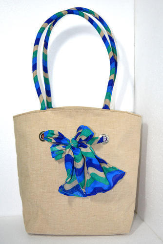Designer Jute Bag, Feature : Easy To Carry