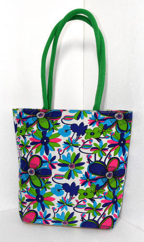 Rectangular Cotton Kalamkari Handbag, for Office, Party, Specialities : Fashionable, Stylish