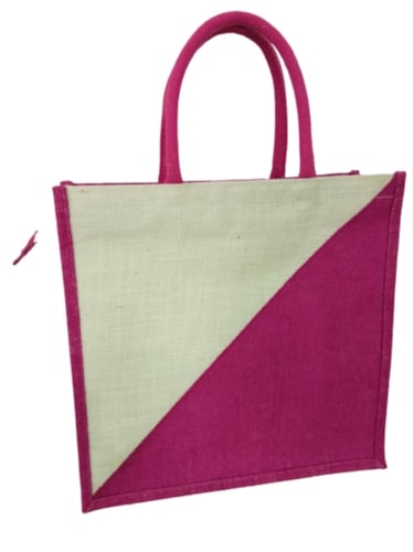 Plain Jute Lunch Bag, Color : Multicolor