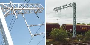 Rectangular Railway & Metro Electrification Structure, Feature : Excellent Quality, High Strength