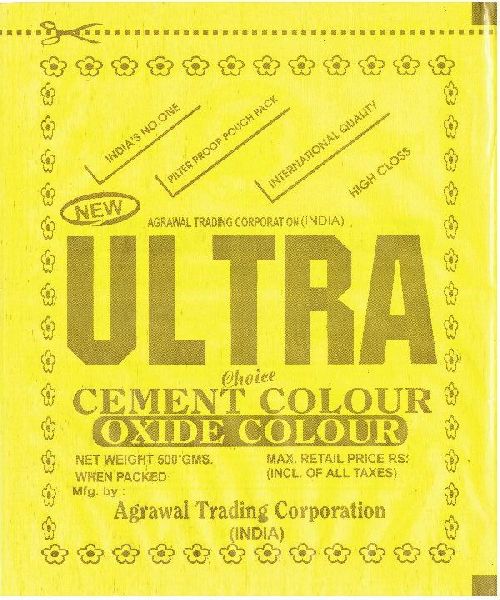 Yellow Oxide Cement Color, for Painting Use, Style : Dried