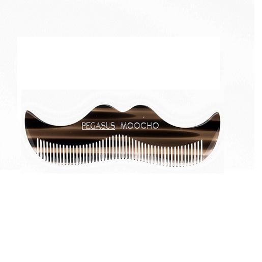 Cellulose Acetate Beard & Moustache Comb