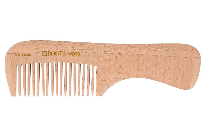 Wooden Comb with Handle Firm Grip, for Home, Hotel, Salon, Feature : 100% Genuine, Durable, Easy To Use