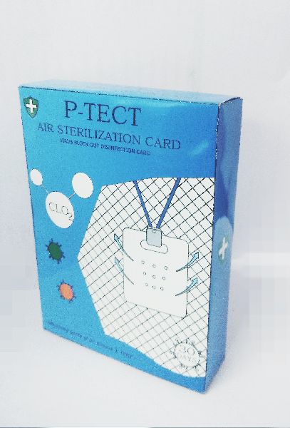 Virus blocker Air Sterilization Disinfectant Card ( India)