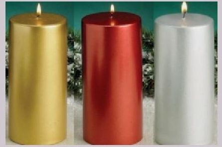 Multishape Paraffin Wax Dipping Candles, for Decoration, Birthday, Parties