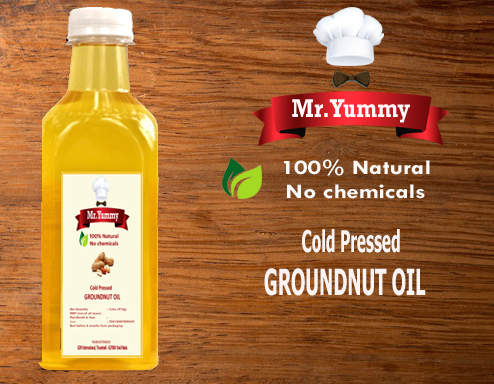 Mr.Yummy Natural groundnut oil, for Cooking, Certification : FSSAI