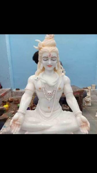 Marble Siva Ji Stone  Statues