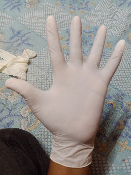 Latex Gloves, Size : M