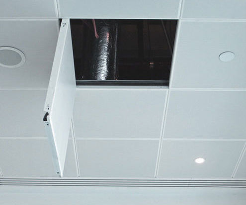 Metal Clip In Acoustic Perforated Ceiling Tile