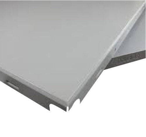 Metal Clip In Plain Ceiling Tile