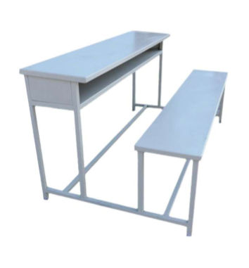 Steel school furniture, Color : Grey