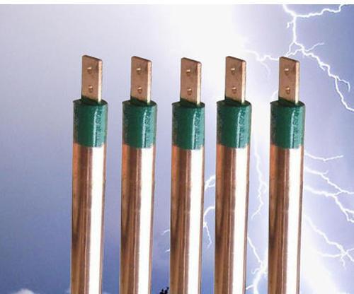 1 Meter Brown Copper Earthing Electrode, Certification : ISI Certified
