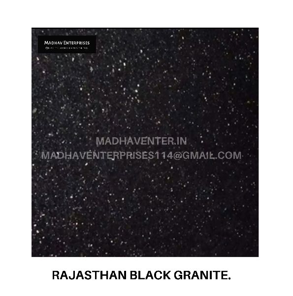 Rajasthan Black Rough Granite Block, for Countertop, Flooring, Hardscaping, Hotel Slab, Kitchen Slab