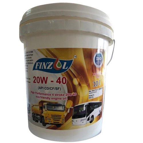 10 L 20W-40 Engine Oil, Certification : ISO