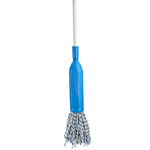 Plastic Round Bottle Mop, for Wet Floor Cleaning